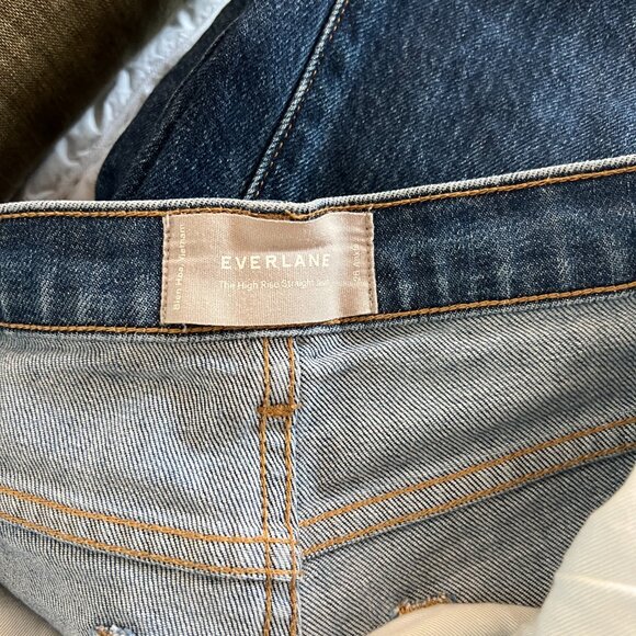 Everlane High Rise Straight Jean 26 Ankle. - Picture 2 of 2